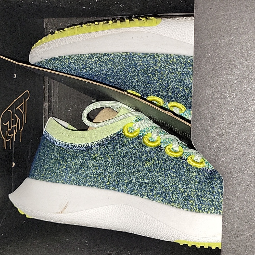 Allbirds Blue and Yellow Sneakers